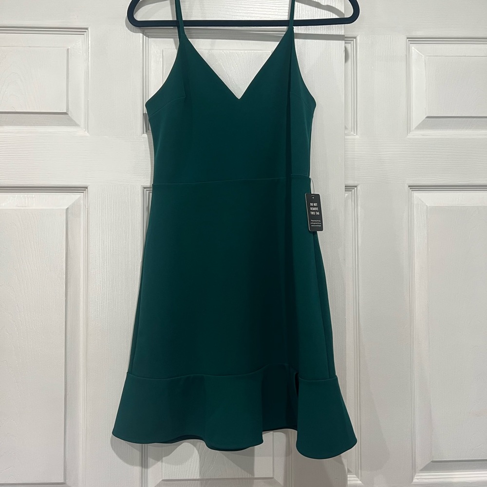 EXPRESS | US Small Emerald Dress